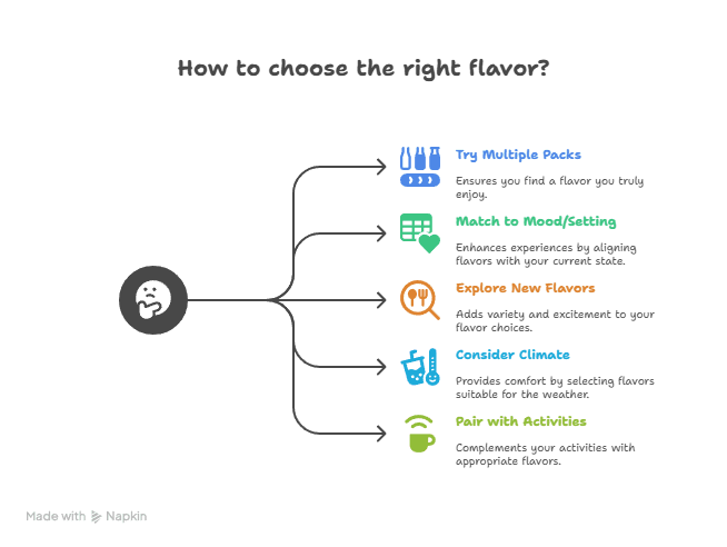 Tips for Choosing the Right terea Flavor