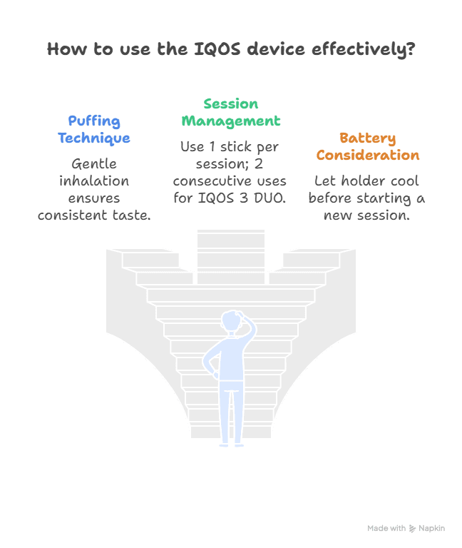 Step-by-Step Setup Guide: How to Get Started With Your IQOS Device Using Your IQOS Device visual selection