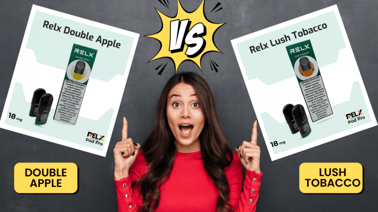 Double apple vs lush tobacco relx pods: classic fruity or bold tobacco flavor? Double apple vs lush tobacco relx pods classic fruity or bold tobacco flavor