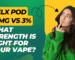 RELX Pod Pro Nicotine 18mg vs 3% - Which Strength is Right for Your Vape Style