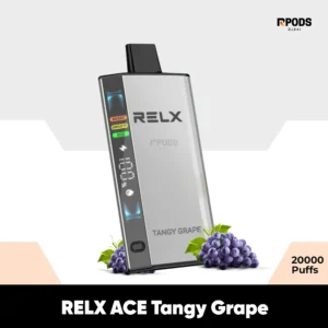 RELX ACE Tangy Grape 50mg: 20000 puffs Disposable vape in UAE