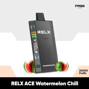 Buy RELX ACE Watermelon Chill 20000 Puffs Vape in UAE