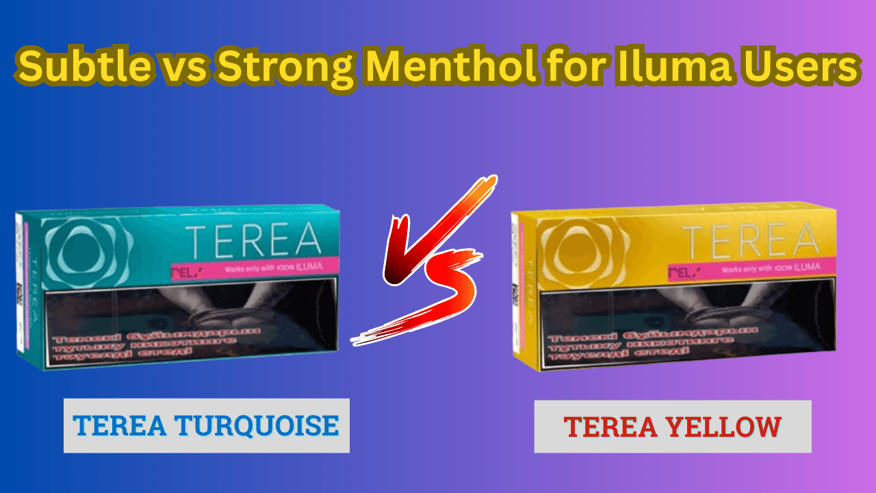 TEREA Yellow vs TEREA Turquoise : Guide for Dubai vapers