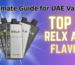 Top-Rated RELX Ace Disposable Flavors for UAE Smokers