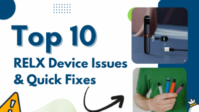Top 10 RELX Device Issues (Infinity, Artisan, Essential) and How to Fix Them Instantly