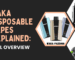 Waka Disposable Vapes Explained Puff Count, Battery, and Design