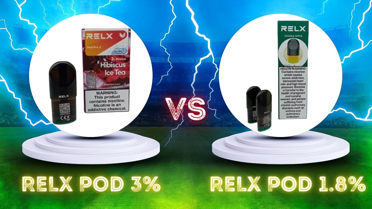 RELX Pods: 18mg or 3%? UAE User Guide