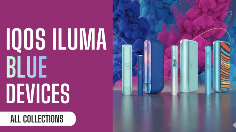 Iqos iluma blue collection guide: standard, one, prime & i series Iluma blue collections 1