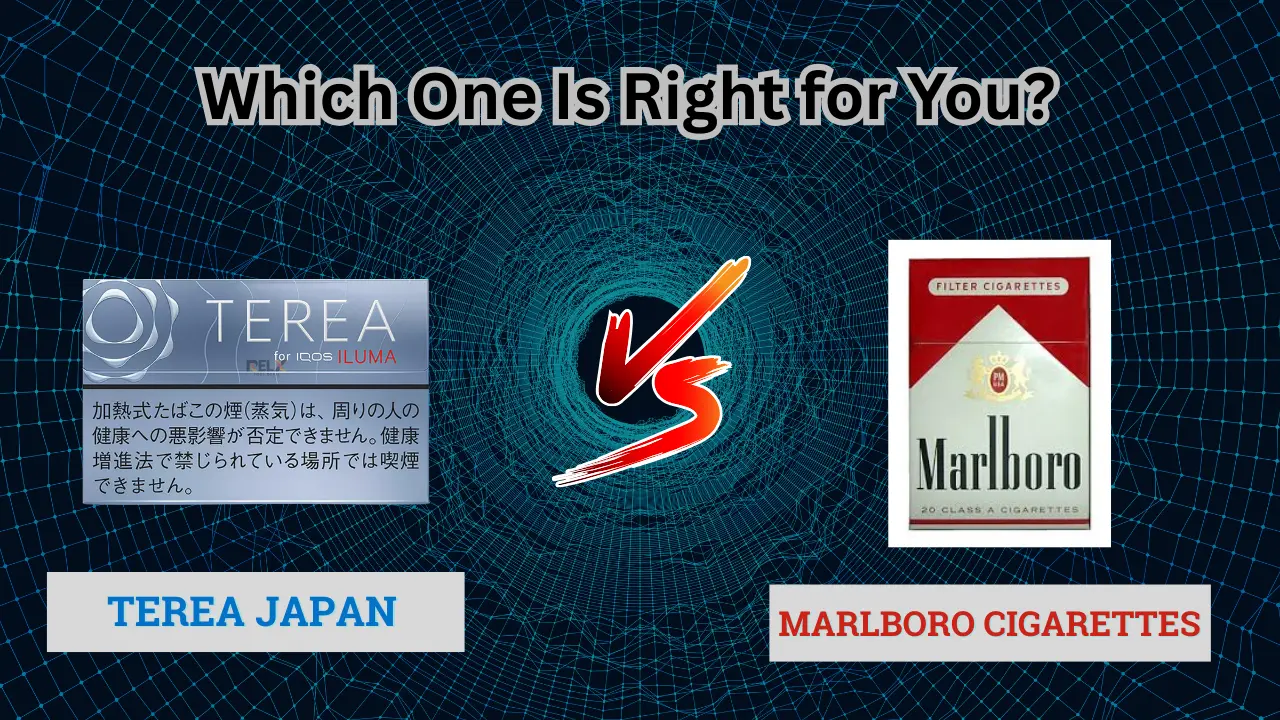 TEREA Japan vs Marlboro Cigarettes review in Dubai