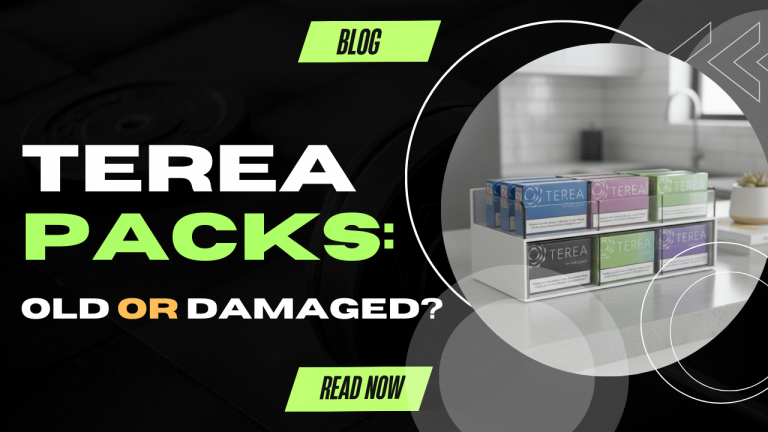 How to tell if terea pack is old or heat-damaged in uae Terea packs old or not