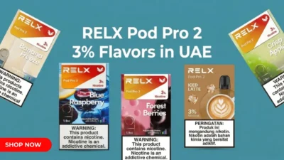 Best RELX Pod Pro 2 3 Flavors in UAE Shop Now at Relx Dubai online Shop