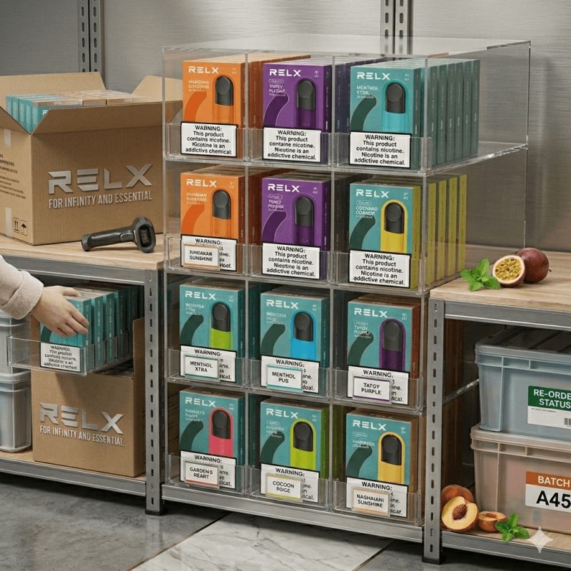 How to store relx pods properly in uae heat Why relx pod storage matters in the uae