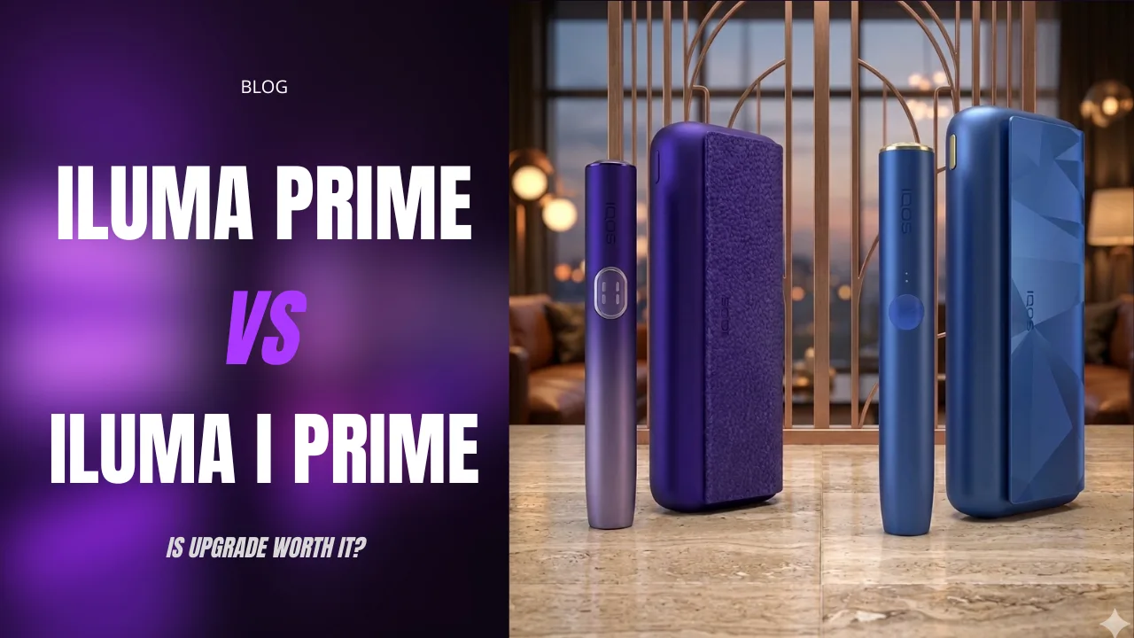 iqos iluma prime IQOS ILUMA i Prime Garnet Red Device With 1 Terea Any Flavour Free Offer