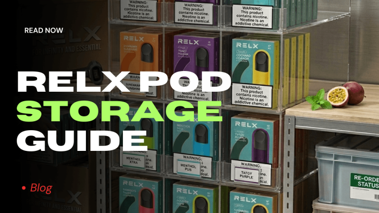 Relx pod storage guide