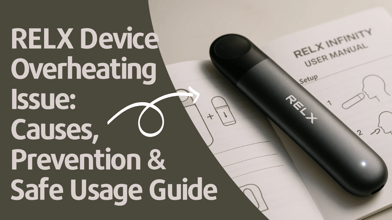 RELX Device Overheating Issue Causes, Prevention, and Safe Usage Tips