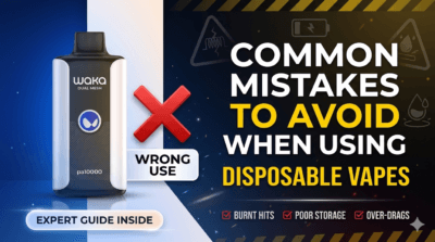 Common Mistakes to Avoid When Using Disposable Vapes