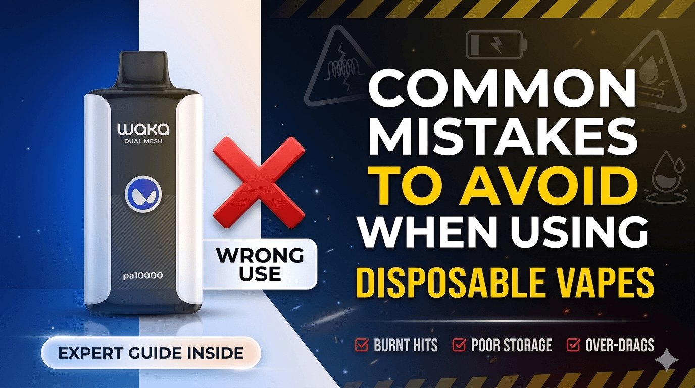 Common Mistakes to Avoid When Using Disposable Vapes