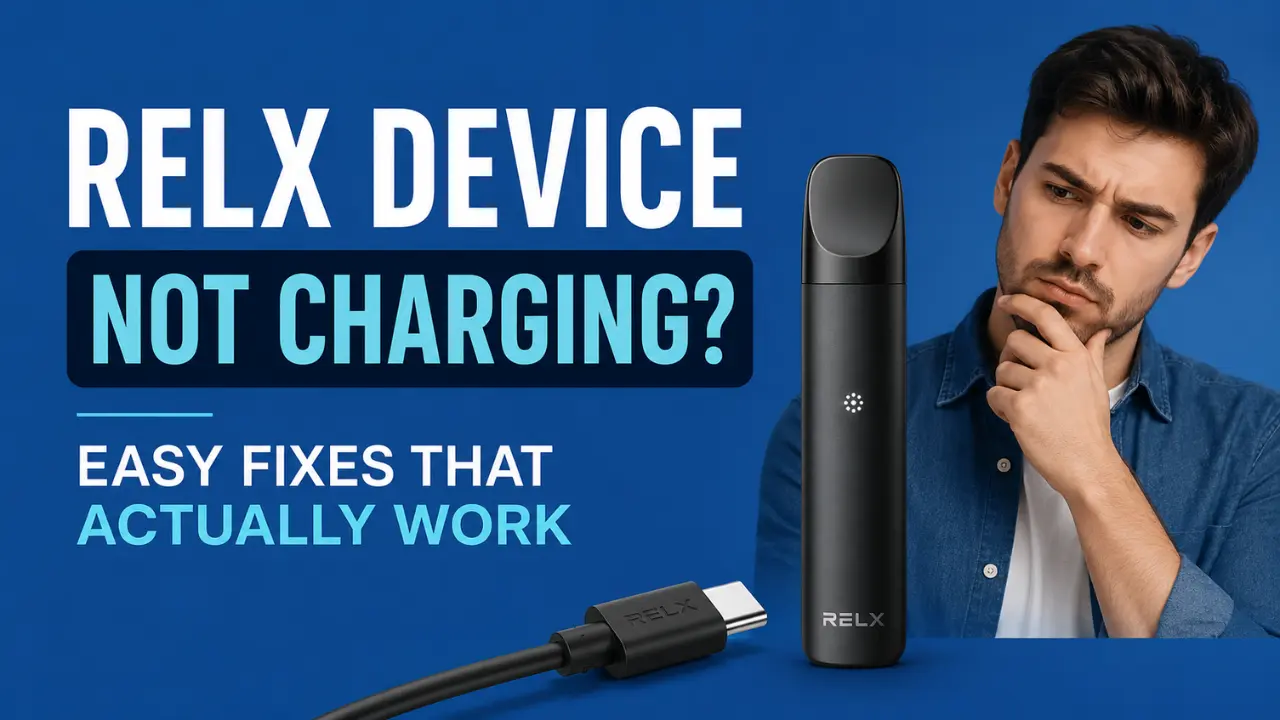 RELX device troubleshooting tutorial Guide for UAE Vapers