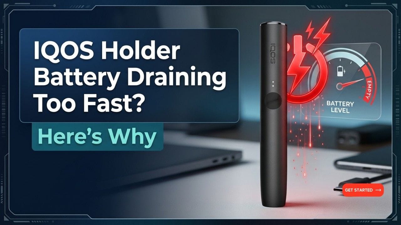 IQOS ILUMA Holder Battery Draining Too Fast? Why & Fixes