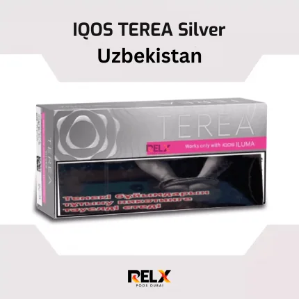 Terea Silver Uzbekistan tobacco stick close up herbal flavor