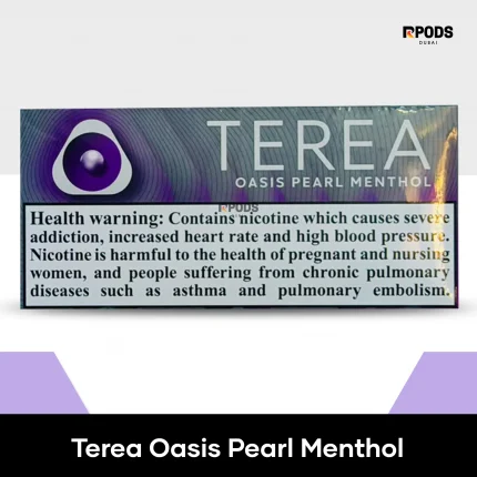Iqos terea oasis pearl menthol italy flavor now in dubai