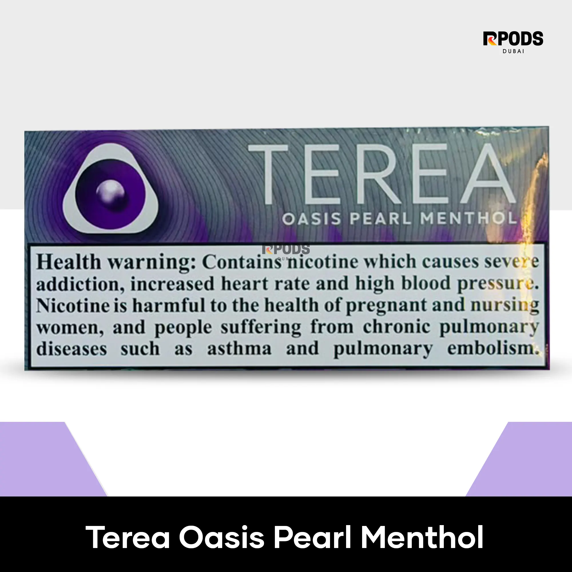 Iqos terea oasis pearl menthol italy flavor now in dubai