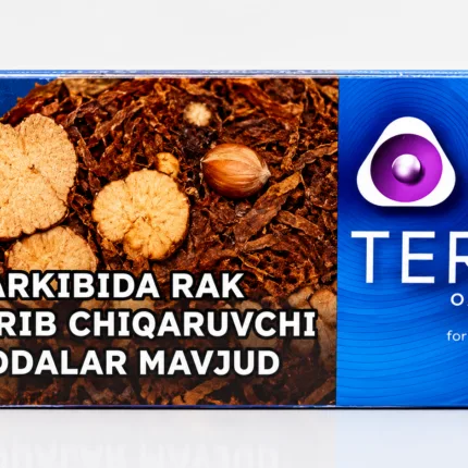 Terea oasis pearl kazakhstan pack featuring tobacco sticks with a toasted tobacco flavor profile