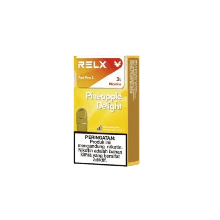 Relx pod pro 2 pineapple delight pineapple-flavored pod for relx devices in dubai