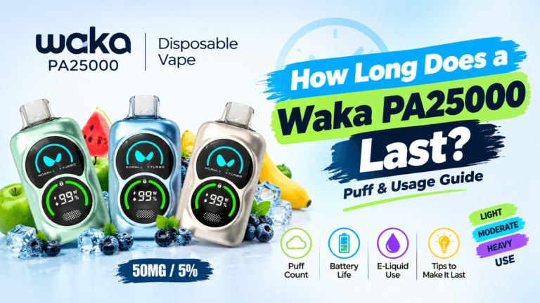 How many days does a waka pa25000 really last? Light, moderate and heavy use compared How many days does a waka pa25000 really last light moderate and heavy use compared