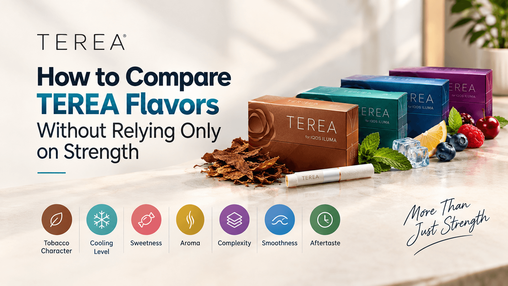 How TEREA Flavors Really Differ: A Complete UAE Guide