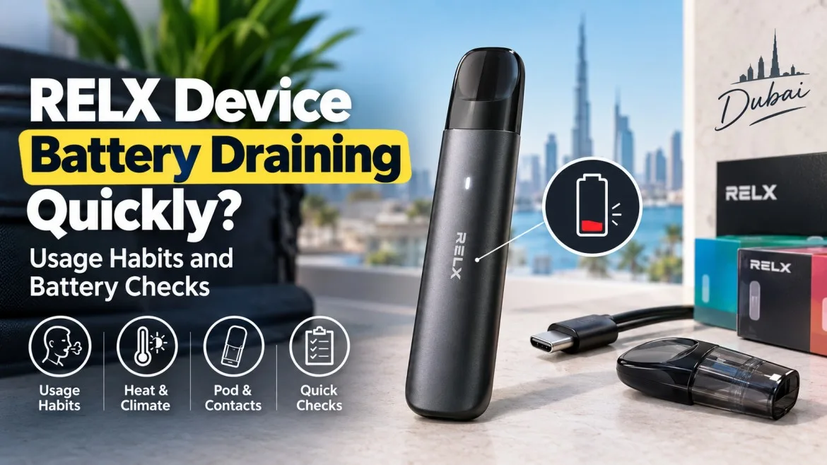 RELX Device Battery Draining Quickly Usage Habits and Battery Checks