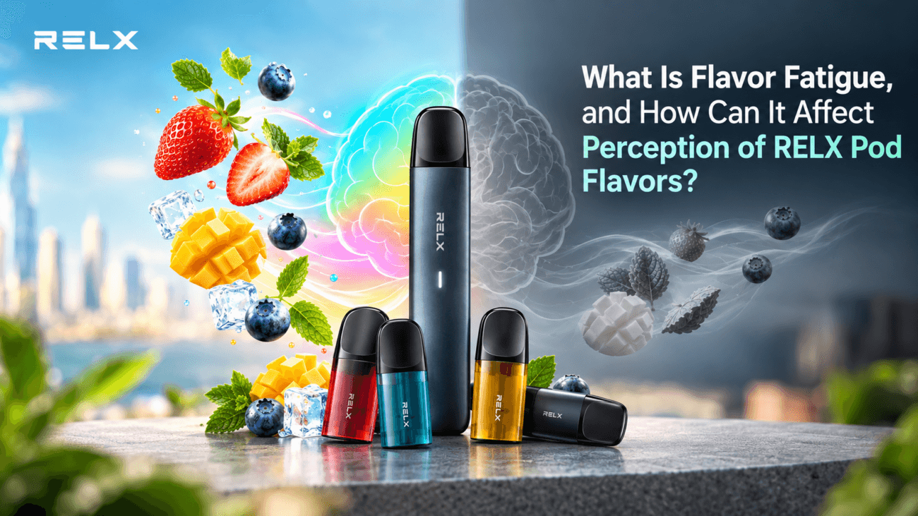 Why RELX Pods Taste Different After a While: Flavor Fatigue Guide