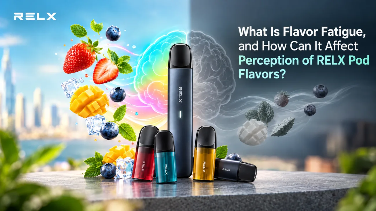 Why RELX Pods Taste Different After a While: Flavor Fatigue Guide